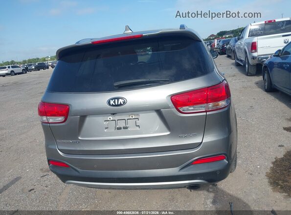 5XYPH4A5XHG308324 2017 KIA SORENTO Gray 