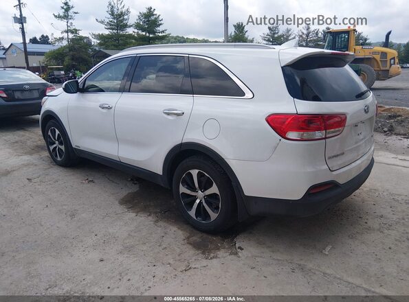 5XYPHDA10GG023353 2016 KIA SORENTO White Trasero izquierdo