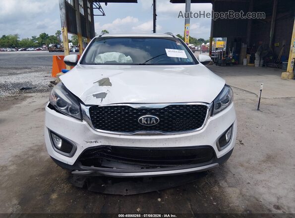 5XYPHDA10GG023353 2016 KIA SORENTO White Vista del cuadro de instrumentos