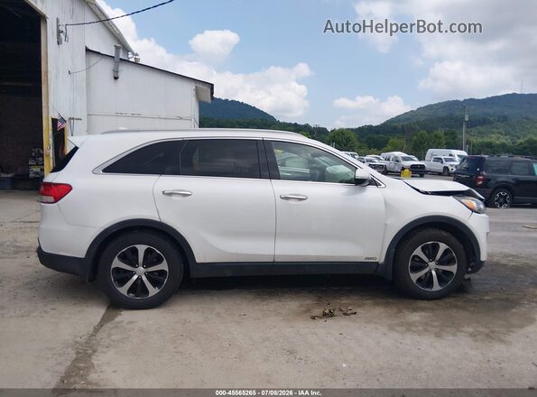 5XYPHDA10GG023353 2016 KIA SORENTO White Vista interior trasera