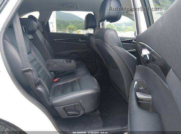 5XYPHDA10GG023353 2016 KIA SORENTO White Vista de la etiqueta del VIN