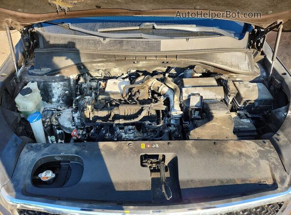5XYPHDA11HG253646 2017 KIA SORENTO Brown Engine compartment view
