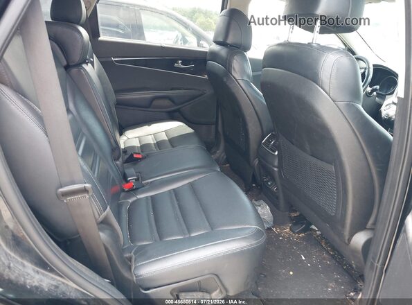5XYPHDA12HG278376 2017 KIA SORENTO Black Vista de la etiqueta del VIN