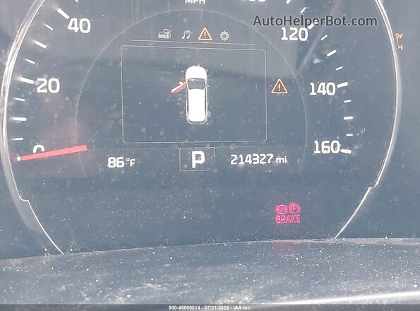 5XYPHDA12HG278376 2017 KIA SORENTO Black 