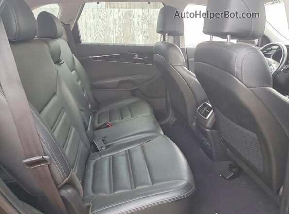 5XYPHDA12HG278829 2017 KIA SORENTO Brown Вид задньої частини салону