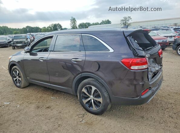 5XYPHDA12HG278829 2017 KIA SORENTO Brown Задня ліва чверть