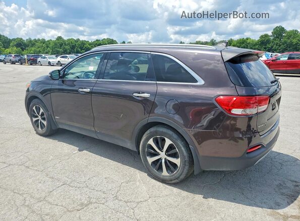 5XYPHDA13GG034265 2016 KIA SORENTO Brown Tył lewy
