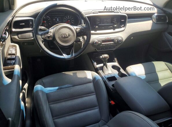 5XYPHDA14GG145200 2016 KIA SORENTO Серый Вид панели приборов