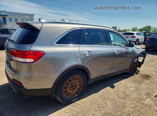 5XYPHDA15HG267985 2017 KIA SORENTO Beige Trasero derecho