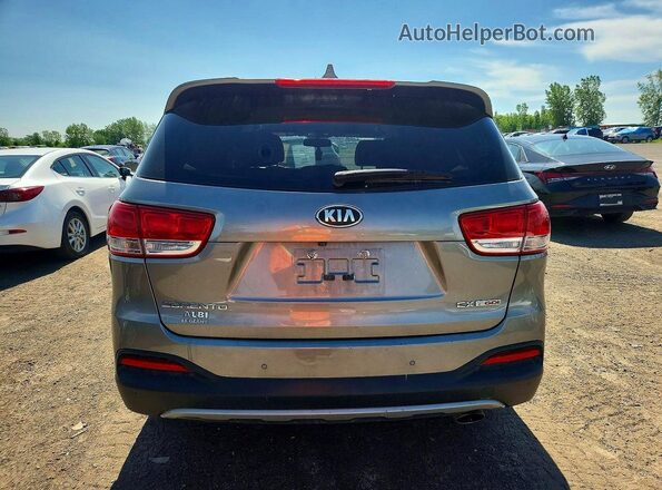 5XYPHDA15HG267985 2017 KIA SORENTO Beige Vista trasera