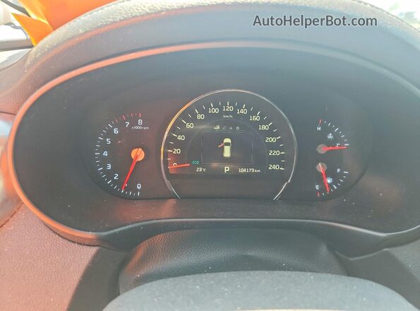 5XYPHDA15HG267985 2017 KIA SORENTO Beige Vista del cuadro de instrumentos