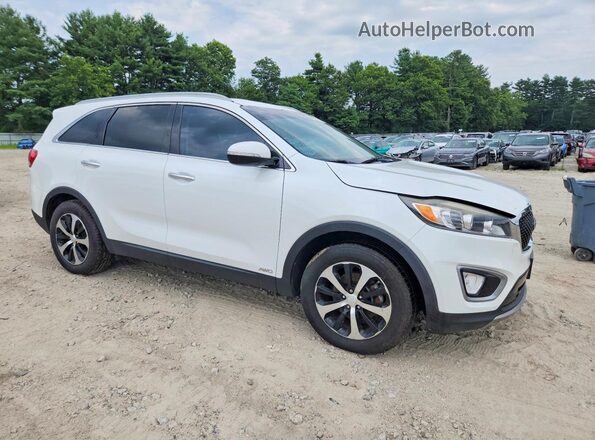 5XYPHDA16GG029366 2016 KIA SORENTO White Delantero derecho