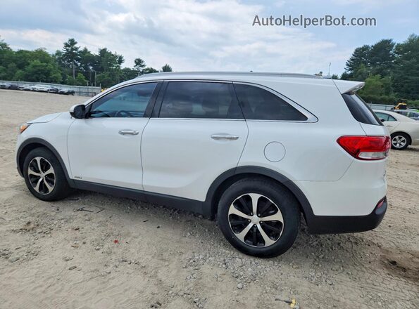 5XYPHDA16GG029366 2016 KIA SORENTO White Trasero izquierdo