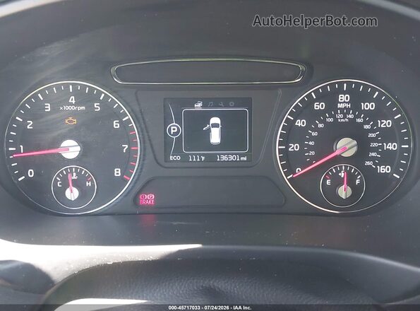 5XYPHDA1XGG018046 2016 KIA SORENTO Brown Вид задніх сидінь