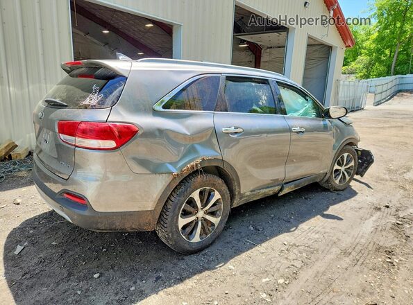 5XYPHDA50GG143964 2016 KIA SORENTO Gray Задня права чверть