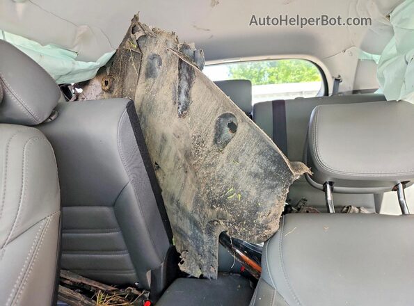 5XYPHDA50GG143964 2016 KIA SORENTO Gray Вид задніх сидінь