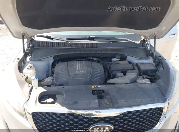 5XYPHDA50HG322975 2017 KIA SORENTO Серебряный Вид сзади