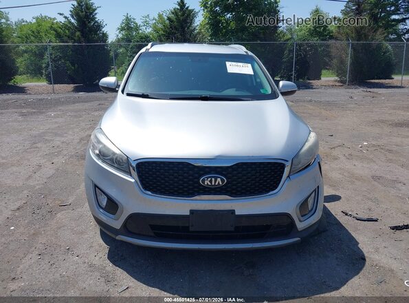 5XYPHDA50HG322975 2017 KIA SORENTO Серебряный Вид щитка приборов