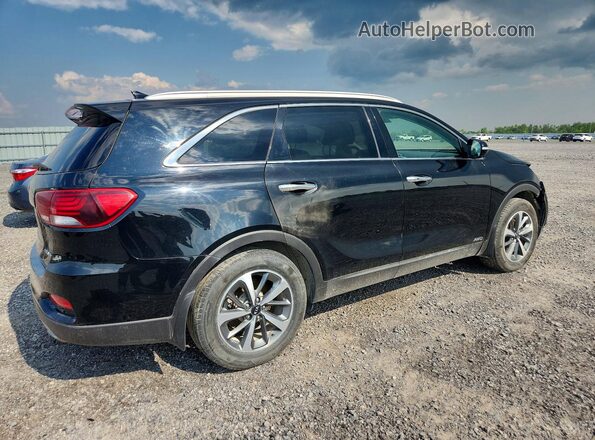 5XYPHDA50KG468039 2019 KIA SORENTO Black Trasero derecho