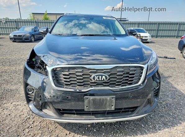 5XYPHDA50KG468039 2019 KIA SORENTO Black Vista frontal