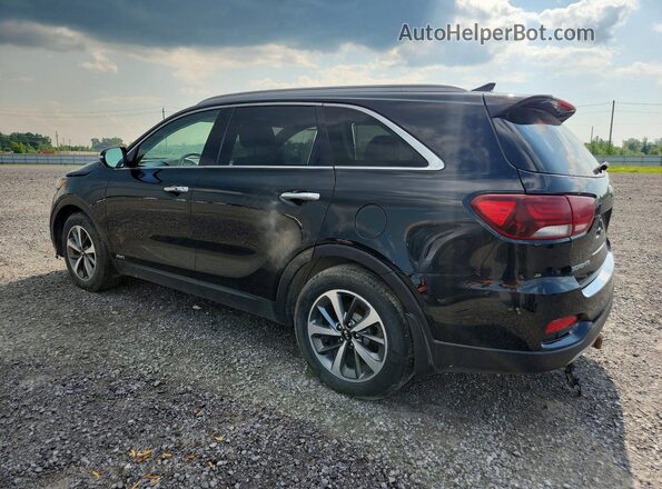 5XYPHDA50KG468039 2019 KIA SORENTO Black Trasero izquierdo