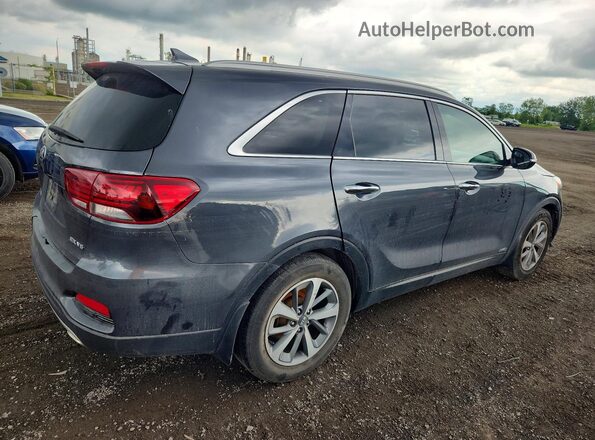 5XYPHDA50KG468865 2019 KIA SORENTO Gray Հետևի աջ
