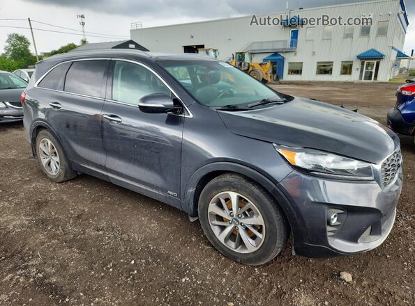5XYPHDA50KG468865 2019 KIA SORENTO Gray Առջևի աջ