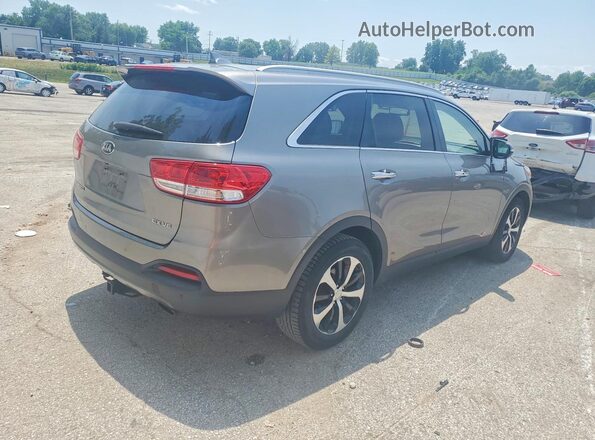 5XYPHDA51GG092233 2016 KIA SORENTO Gray Rear right