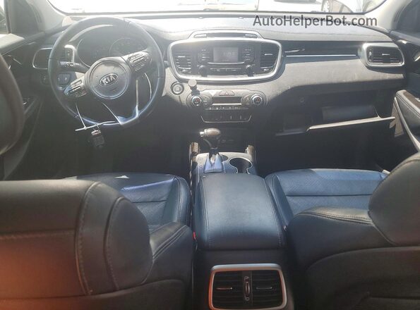 5XYPHDA51GG092233 2016 KIA SORENTO Gray Dashboard view