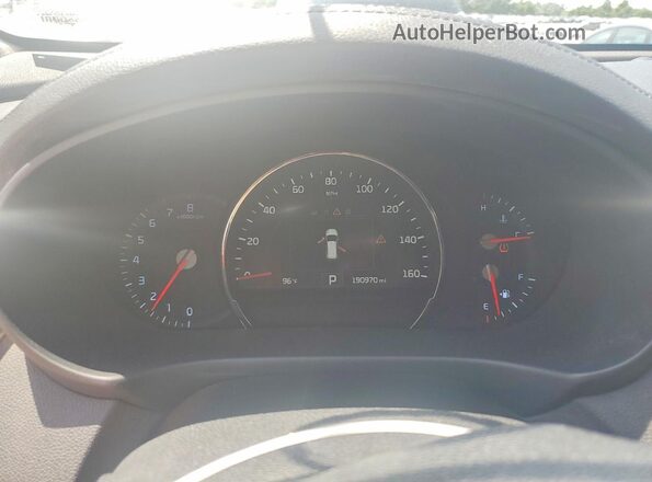 5XYPHDA51GG092233 2016 KIA SORENTO Gray Instrument cluster view