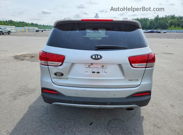 5XYPHDA51HG235960 2017 KIA SORENTO Silver Հետևի տեսք