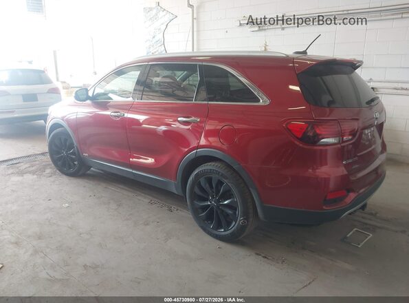 5XYPHDA51LG661267 2020 KIA SORENTO Красный Задняя левая четверть