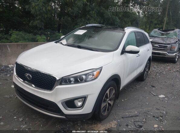 5XYPHDA52GG066725 2016 KIA SORENTO White Przód lewy