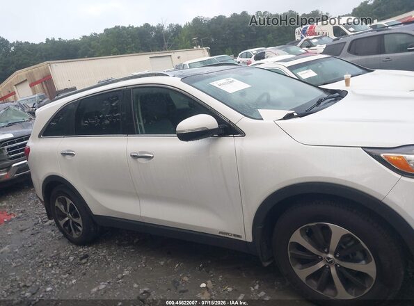 5XYPHDA52GG066725 2016 KIA SORENTO White Widok wnętrza z tyłu