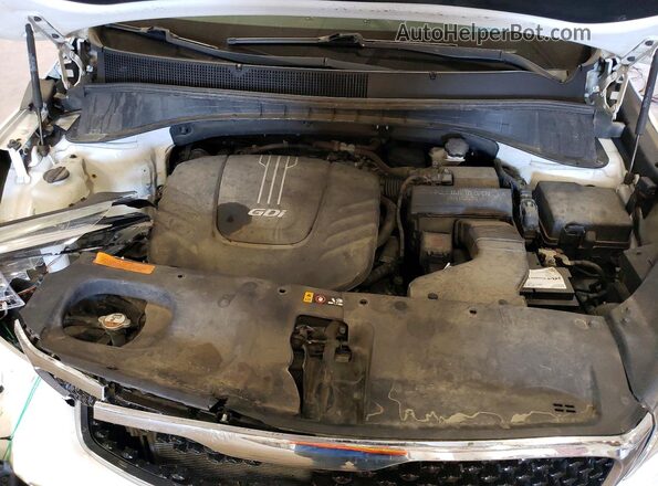 5XYPHDA52HG289607 2017 KIA SORENTO White Շարժիչի բաժամունքի տեսք