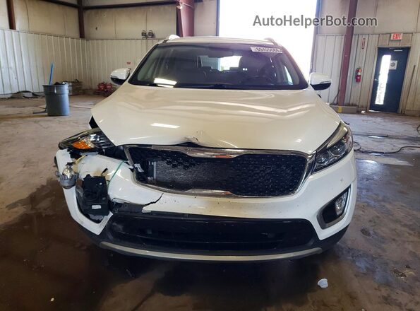 5XYPHDA52HG289607 2017 KIA SORENTO White Դիմացի տեսք