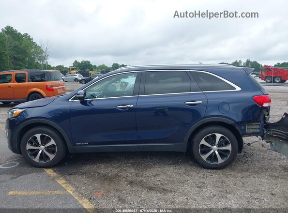 5XYPHDA52HG303893 2017 KIA SORENTO Blue 