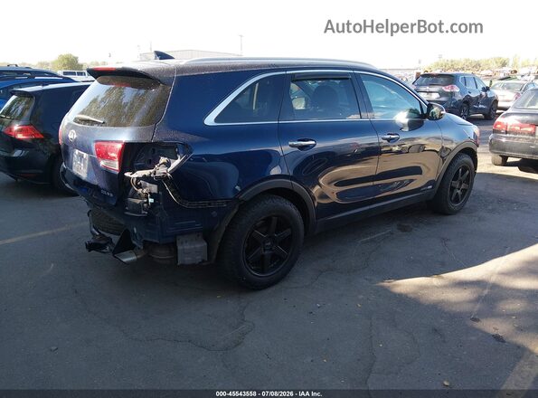 5XYPHDA52JG394055 2018 KIA SORENTO Blue Tył prawy