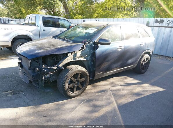 5XYPHDA52JG394055 2018 KIA SORENTO Blue Przód lewy