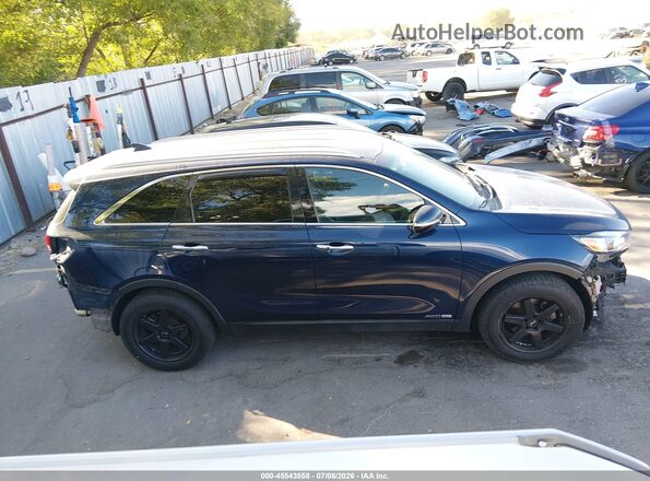 5XYPHDA52JG394055 2018 KIA SORENTO Blue Widok wnętrza 360 stopni