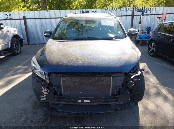 5XYPHDA52JG394055 2018 KIA SORENTO Blue Widok wnętrza z tyłu