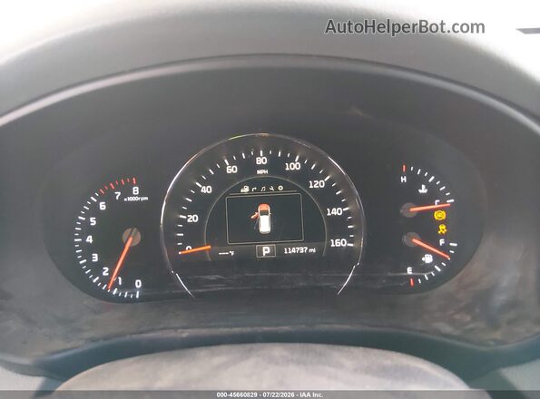 5XYPHDA53GG179163 2016 KIA SORENTO Silver Widok tylnych siedzeń