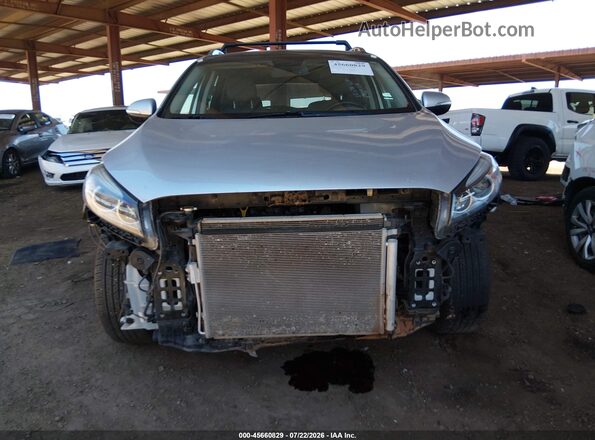 5XYPHDA53GG179163 2016 KIA SORENTO Silver Widok z przodu