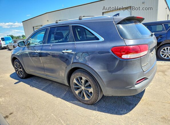 5XYPHDA53HG315566 2017 KIA SORENTO Gray Tył lewy