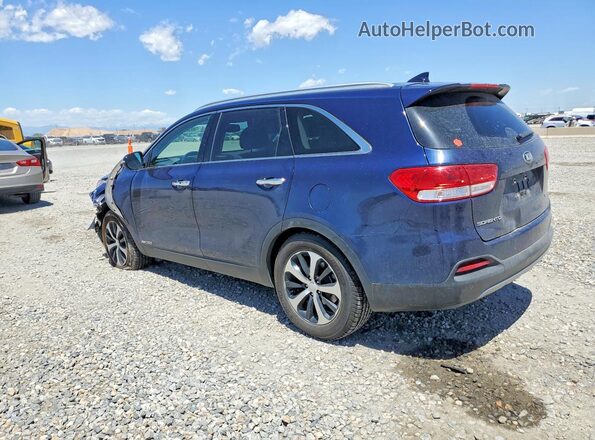 5XYPHDA53JG396624 2018 KIA SORENTO Blue Tył lewy