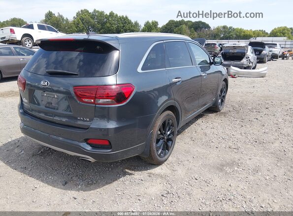5XYPHDA53LG706547 2020 KIA SORENTO Серый Задняя правая четверть
