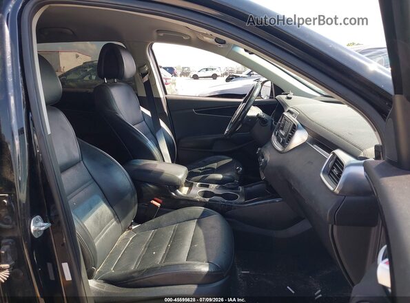 5XYPHDA54GG159570 2016 KIA SORENTO Black Vista interior delantera