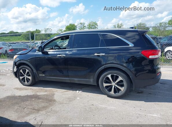 5XYPHDA54GG159570 2016 KIA SORENTO Black Vista interior de 360 grados