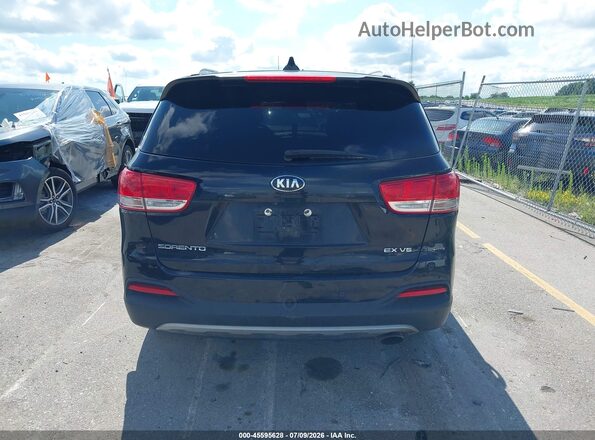5XYPHDA54GG159570 2016 KIA SORENTO Black 