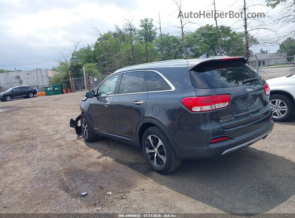 5XYPHDA55GG041785 2016 KIA SORENTO Gray უკანა მარცხენა